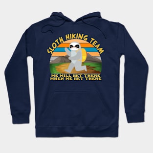 Sloth Hiking Team Hoodie